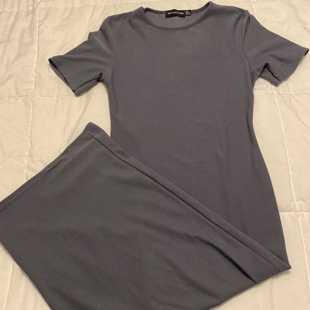 PLT Flattering Bodycon Midi Dress